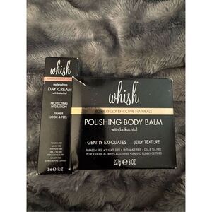 Replenishing day, cream and polishing body balm